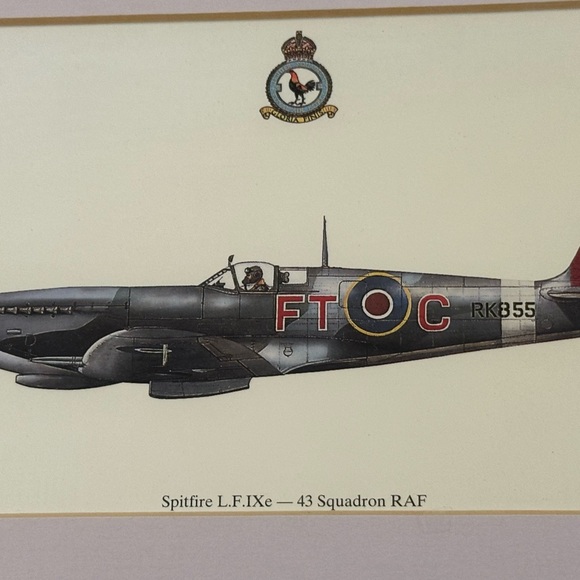 Vintage Airplanes Framed Wall Art - Picture 10 of 10